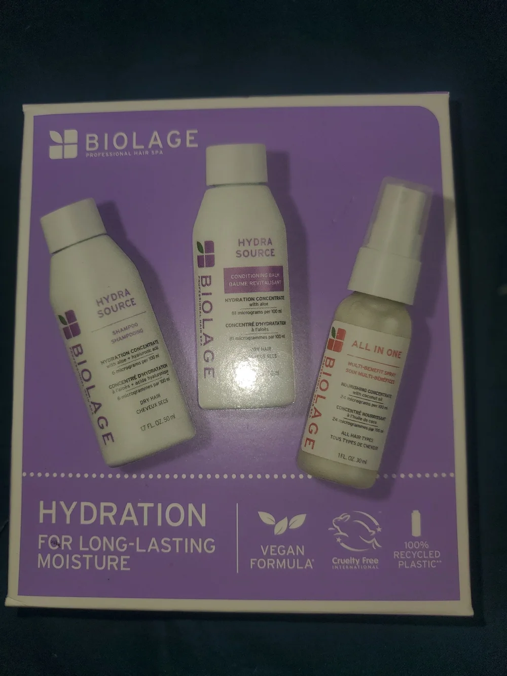 Biolage Hydra Source Hydration Set — Purple